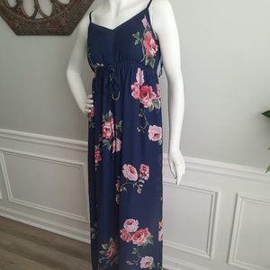 Floral Maxi Dress Size Medium
